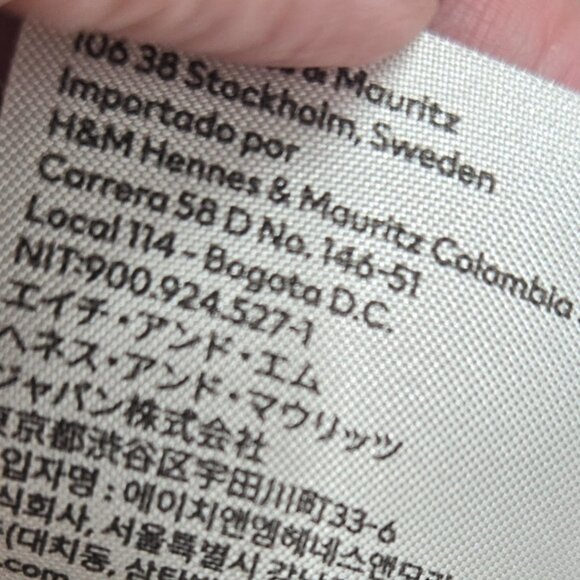 H&M Red Black Plaid Above the Knee Skirt Girl's Size 16 - Picture 8 of 8